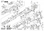 Bosch 3 611 BA4 060 --- Rotary hammer 2 kg Spare Parts